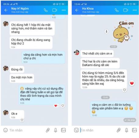 Khách hàng nói về Dakami 