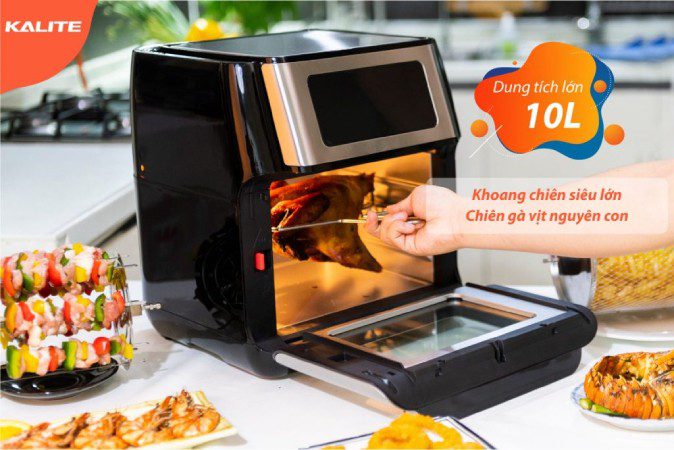 Thong-tin-chi-tiet-ve-noi-chien-khong-dau-Kalite-Q10 Khoang chiên nồi chiên không dầu Kalite Q10